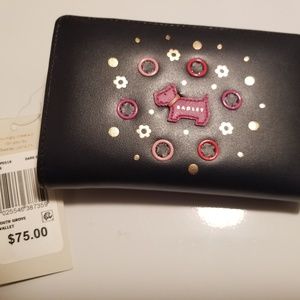 Radley London South Grove Wallet in black NWT